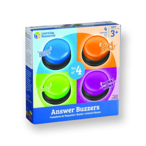 Picture of LEARNING RESOURCES ANSWER BUZZERS SET OF 4